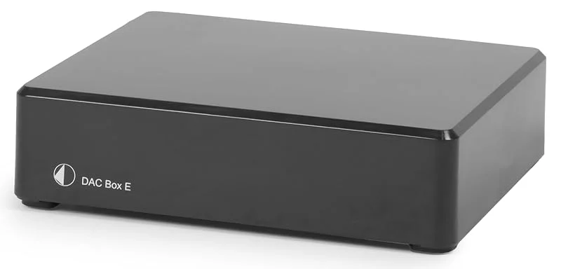 Projekt DAC Box E digital till analog omvandlare (svart) — Hörlurar och ljud