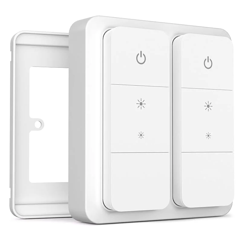 Standard Brytarkåpa för Philips Hue Dimmer V2, 2-Gang ( ) — Smarta hem