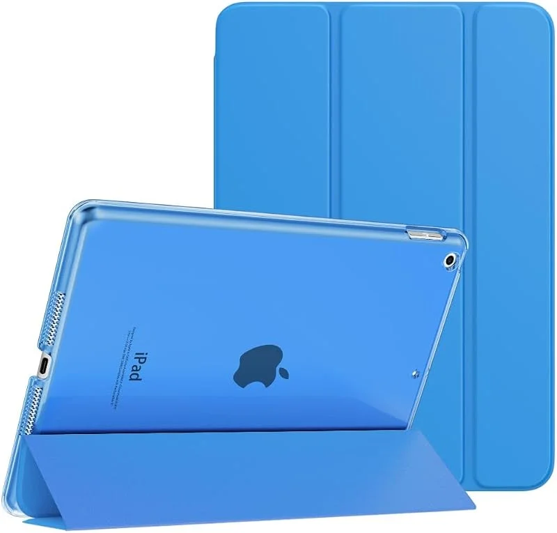 Moko Smart Case for iPad 9th, 8th, 7th Generation Case 10.2 Inch, Blue Wave — Mobil och surfplatta