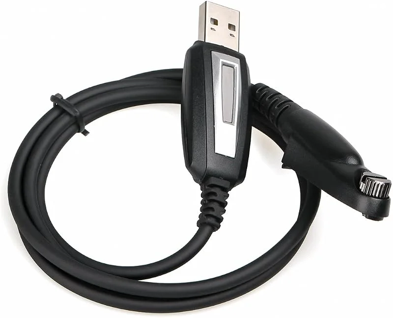 Retevis Ailunce Walkie Talkie programmeringskabel kompatibel med HD1 DMR digital radio kompatibel med tvåvägsradio retrievis RT648 RT29 USB-programmeringskabel (1 st) — Portabel digital och ljud