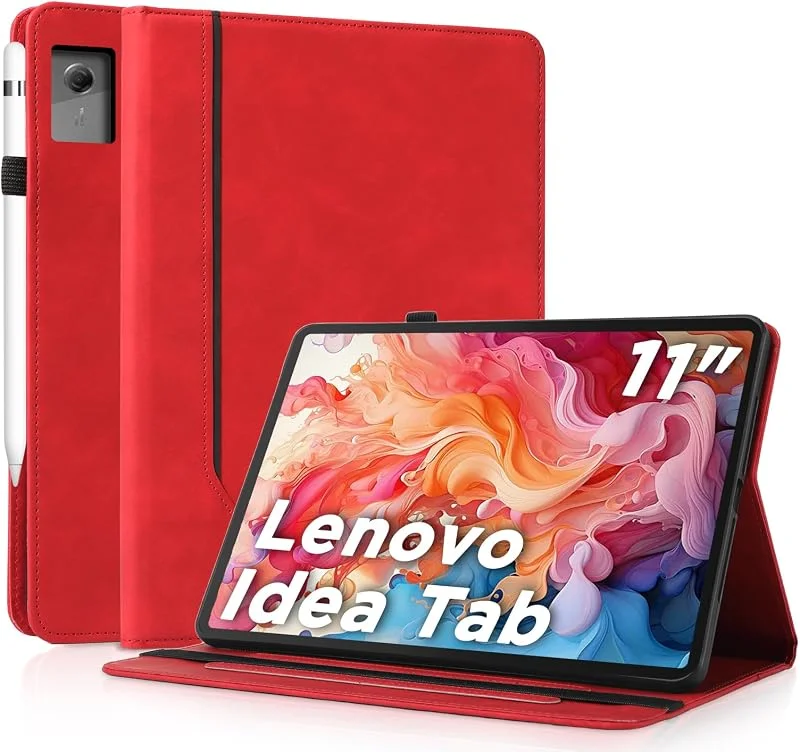 Fodralskydd för Lenovo Idea Tab 11 tum 2025, röd — Mobil och surfplatta