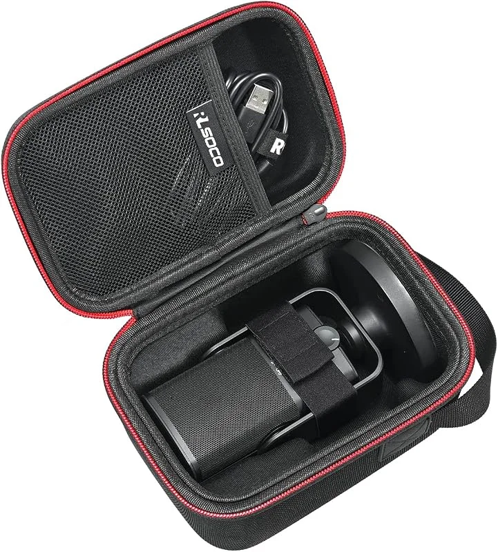 RLSOCO fodral för Rode NT-USB-mikrofon, Svart, Kompakt — Hörlurar och ljud