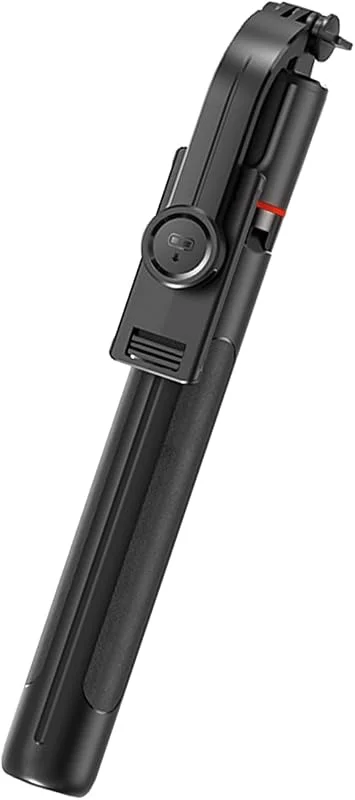 Telefon Selfie Stick Stativ med Bred Mun Verktygsväska, 67, 6 Tum Utdragbar Stativstativ för Videoinspelning, Live Streaming, Gruppfoton med Avtagbar Telefonklipp Fjärrlucka — Mobil och surfplatta