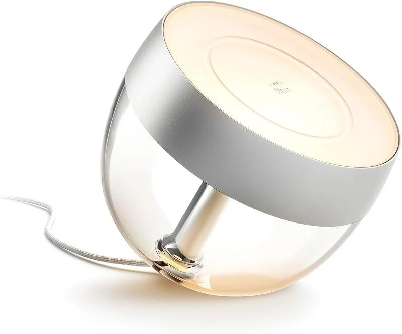 Philips Hue Bordslampa Iris, silver — Smarta hem