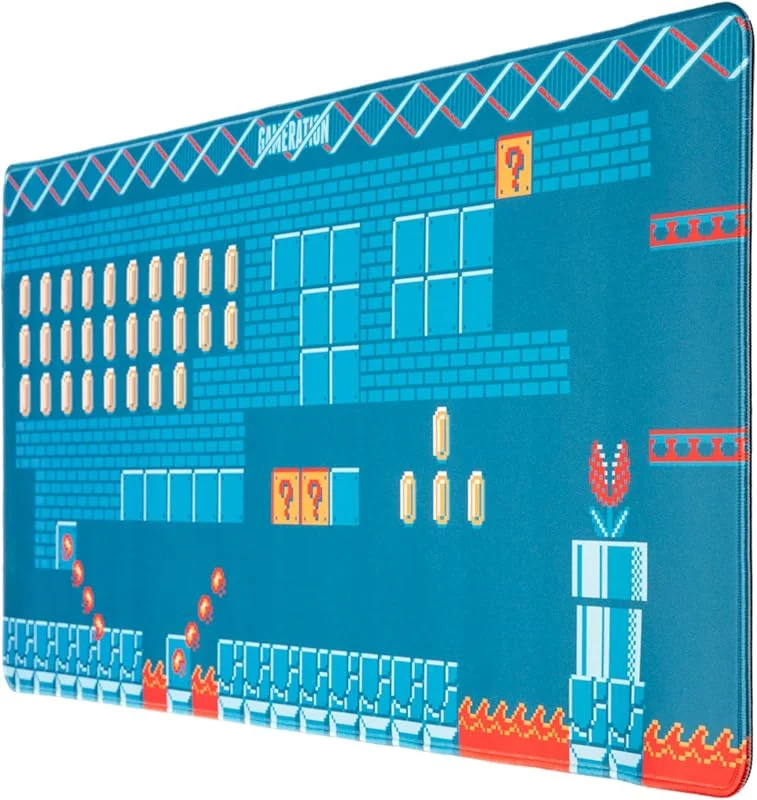 Grupo Erik MGGE003 Gameration XXL Musmatta, Blå, 80 x 35 cm — Datortillbehör