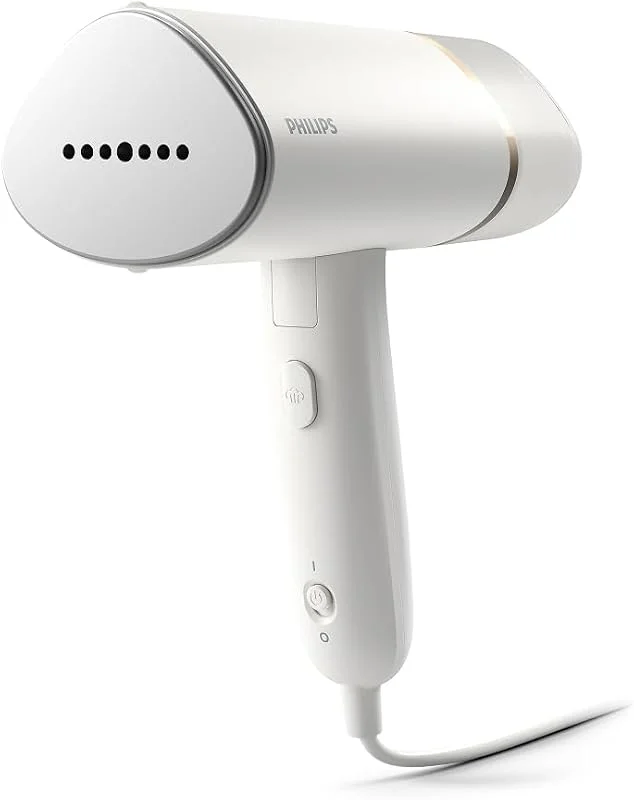 Philips Handhållen Steamer 3000, metallplatta, 20 g, min ånga, 120 ml — Hushållselektronik
