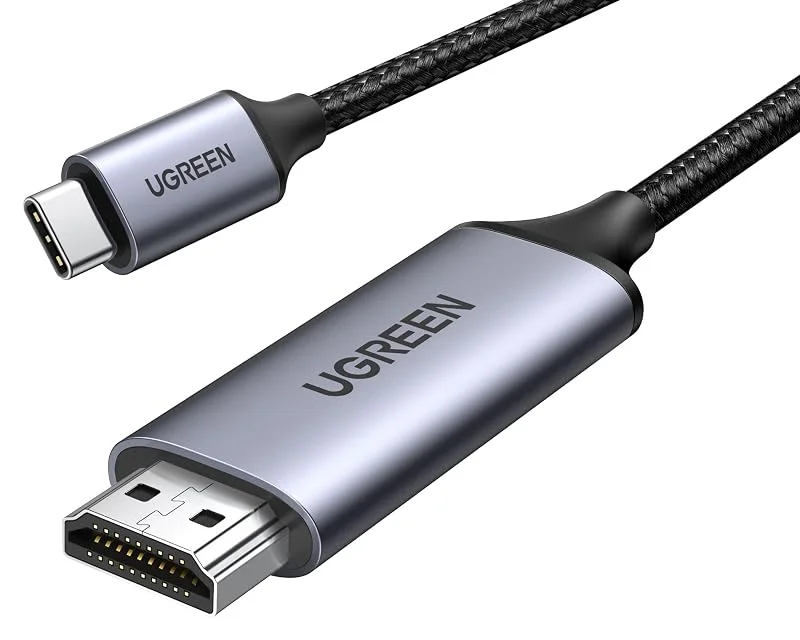 UGREEN USB C till HDMI Kabel, 4K 60Hz, 2K 120Hz, Thunderbolt 5, 4, 3, 2M — Laddning och kablar