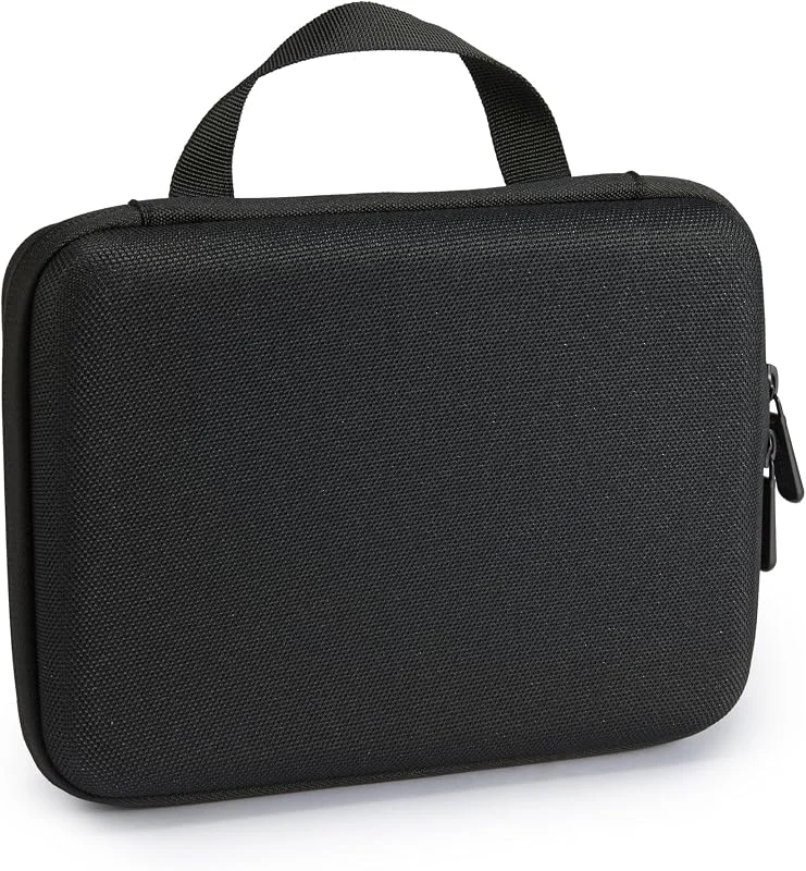 Amazon Basics Mellanstort skyddsfodral för GoPro och actionkameror med invändigt skum, bärbart och lätt, 22, 9 x 17, 8 x 6, 4 cm, enfärgat, svart — Portabel digital och ljud